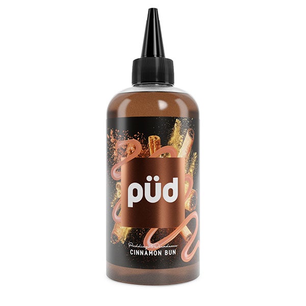 PUD Pudding & Decadence Cinnamon Bun 0mg 200ml Shortfill E-Liquid