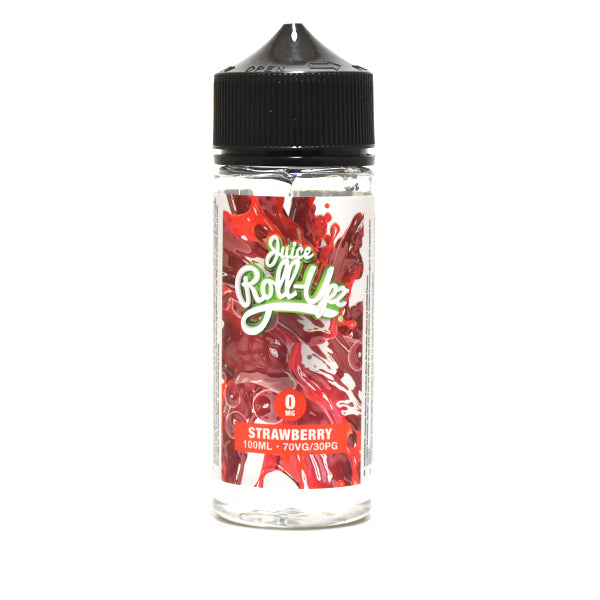 Juice Roll Upz- Strawberry 0mg 100ml Shortfill