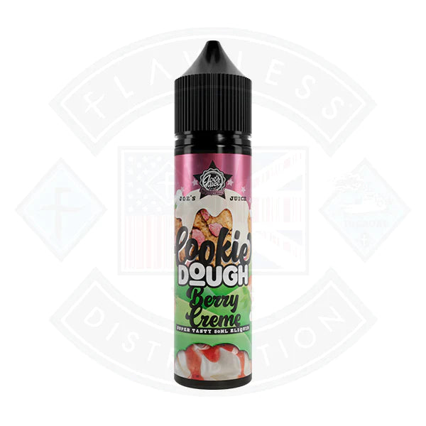 Joes Juice Cookie Dough Berry Creme 50ml 0mg shortfill e-liquid