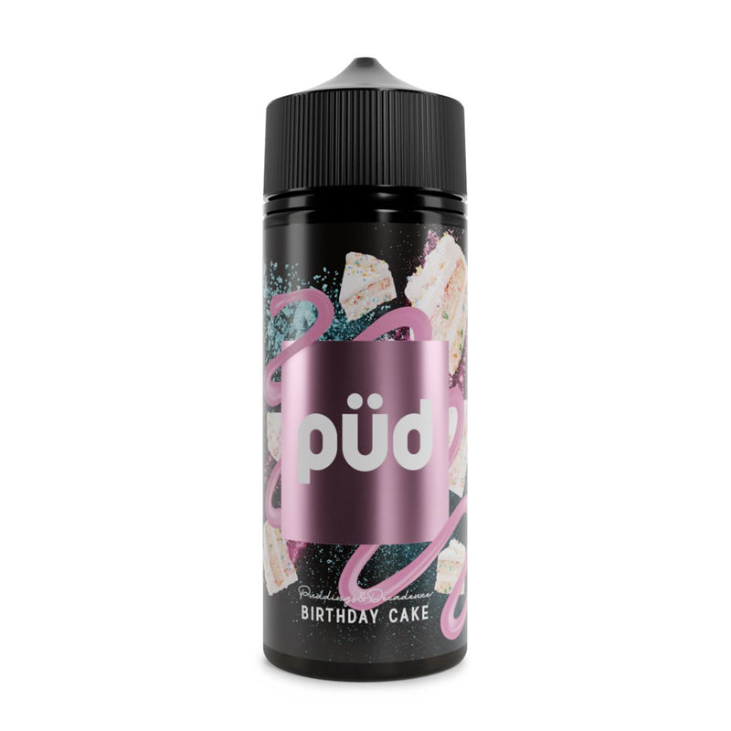 PUD Pudding & Decadence Birthday Cake 0mg 100ml Shortfill E-Liquid