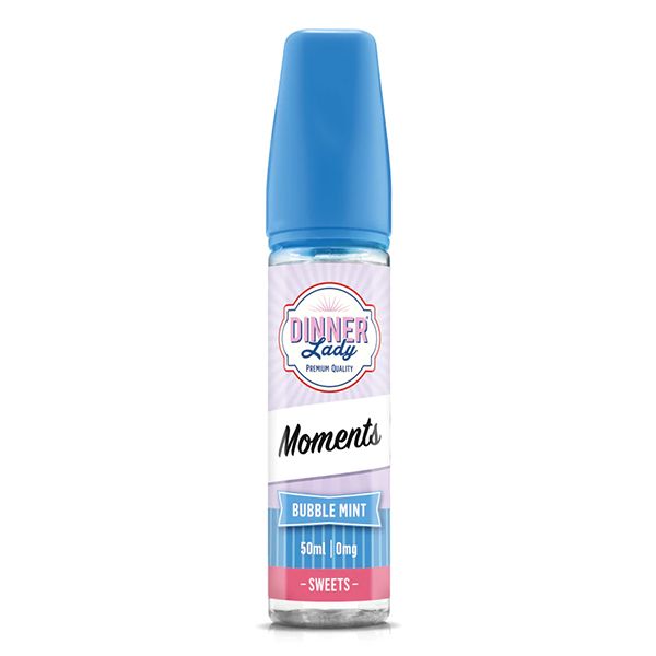 Dinner Lady Moments - Bubble Mint 50ml Shortfill