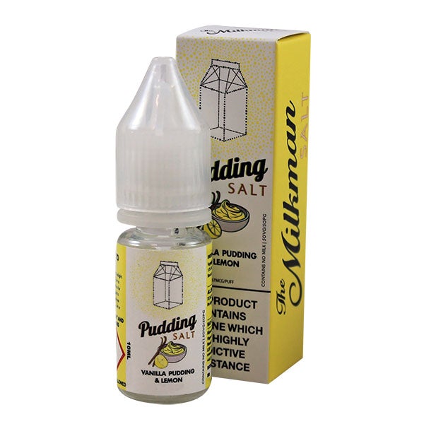 The Milkman Salt Pudding - Vanilla Pudding & Lemon 10ml