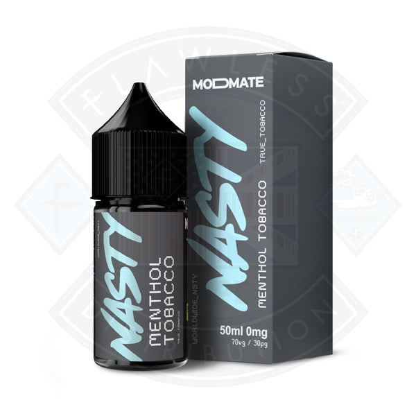 Nasty Juicy ModMate - Menthol Tobacco 0mg 50ml Shortfill