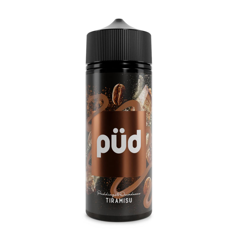 PUD Pudding & Decadence Tiramisu 0mg 100 ml Shortfill E-Liquid