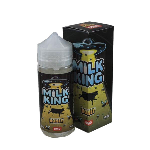 Milk King Honey E liquid 120ml Short fill