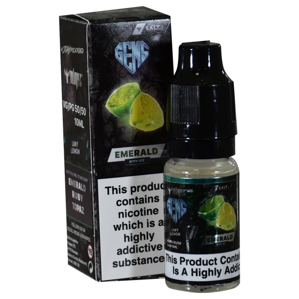 Dr Vapes Nic Salt Gems Emerald With Ice- Lime Lemon 10ml