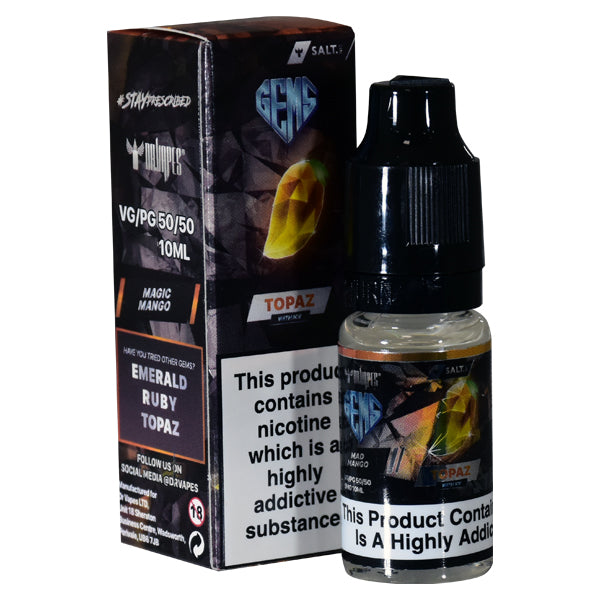 Dr Vapes Nic Salt Gems Topaz With Ice- Mad Mango 10ml