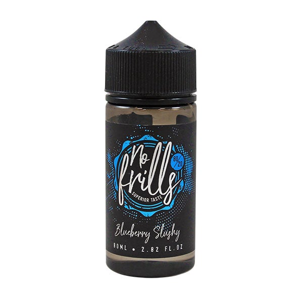 Blueberry Slushy by No Frills 0mg 80ml Shortfill