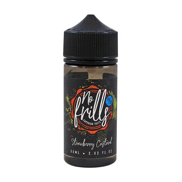 Strawberry Custard by No Frills 0mg 80ml Shortfill