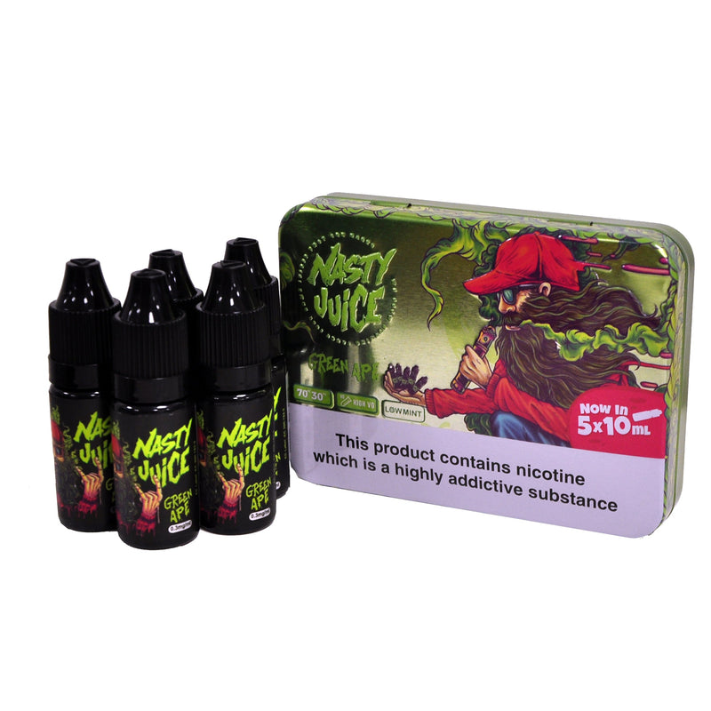 Nasty Juice Green Ape 5x10ml TPD Compliant E liquid