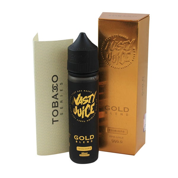 Nasty Juice Tobacco Series - Gold Blend 0mg 50ml Shortfill E-liquid