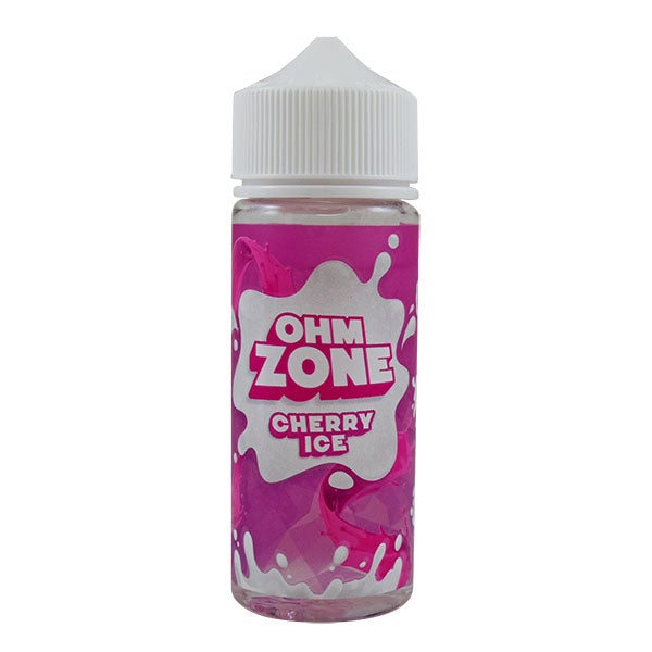 Ohm Zone Cherry Ice 0mg 100ml Shortfill