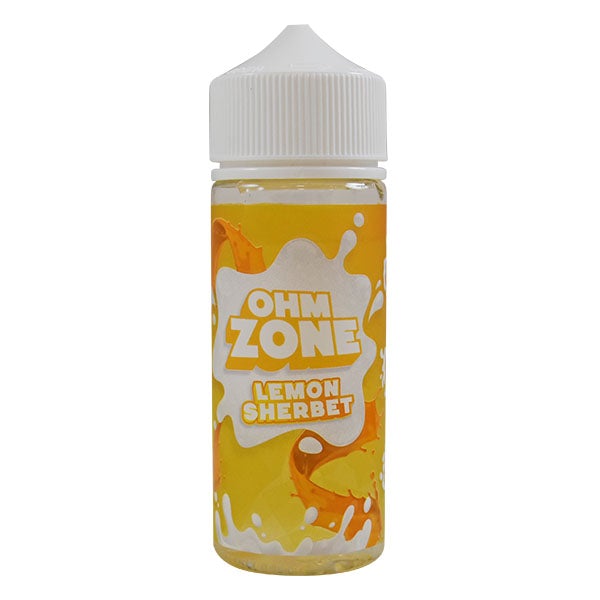 Ohm Zone Lemon Sherbet  0mg 100ml Shortfill