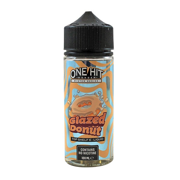 One Hit Wonder Winter Series Glazed Donut 0mg 100ml Shortfill