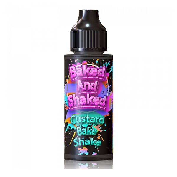 Baked and Shaked Custard Bake Shake  0mg 100ml Shortfill