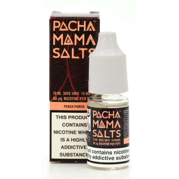 Pacha Mama Salts - Peach Punch 10ml