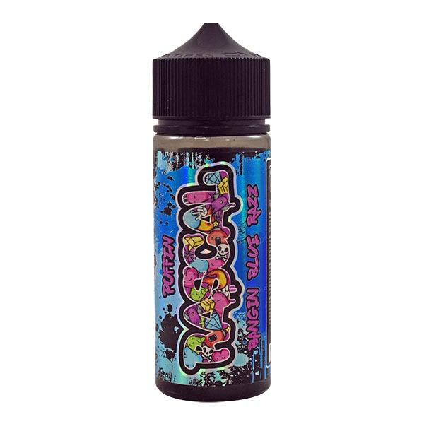 Puffin Rascal Bangin Blue Razz 0mg 100ml 70/30 Shortfill E-Liquid