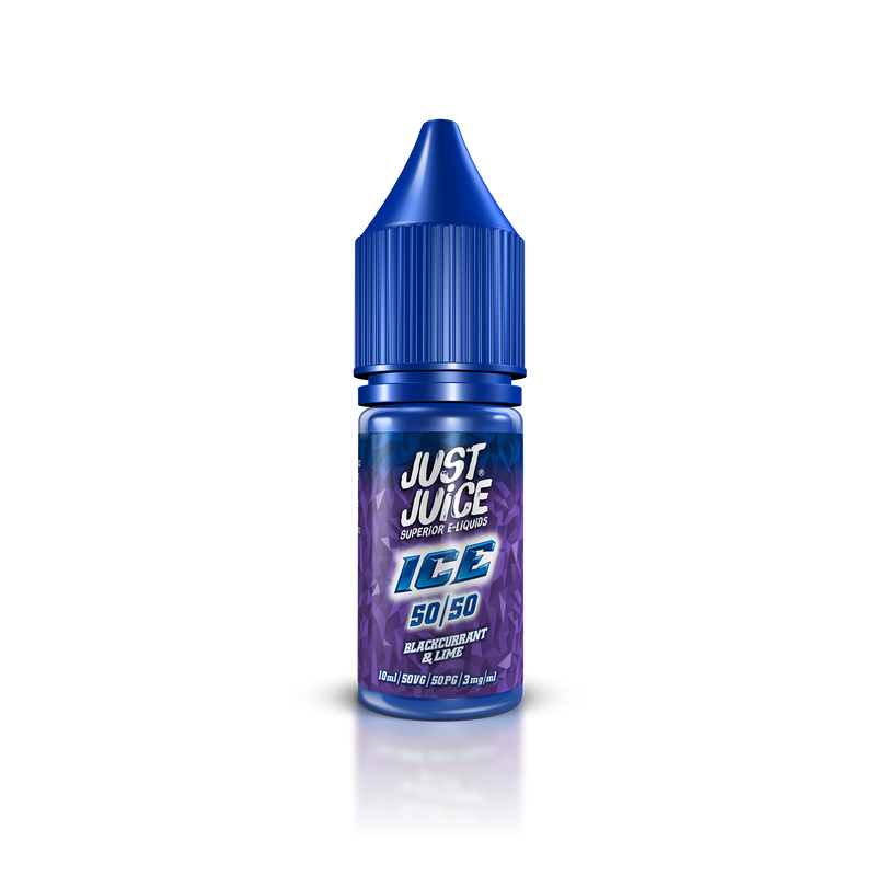 Just Juice Ice Blackcurrant and Lime 50/50 10ml