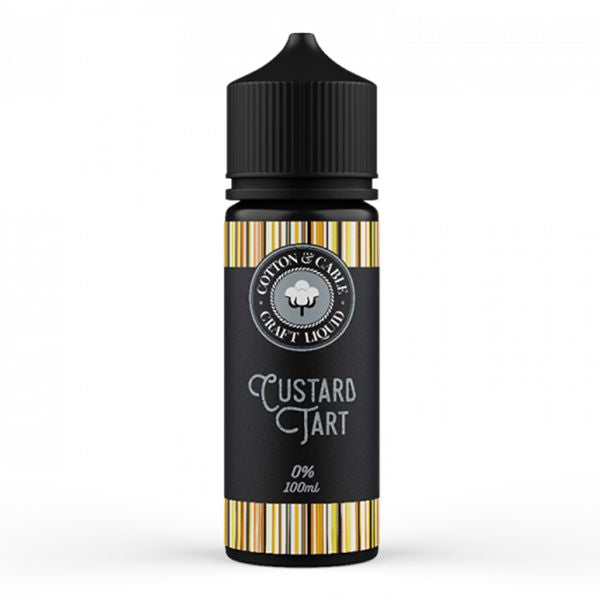 Cotton & Cable Desserts - Custard Tart 0mg 100ml Shortfill