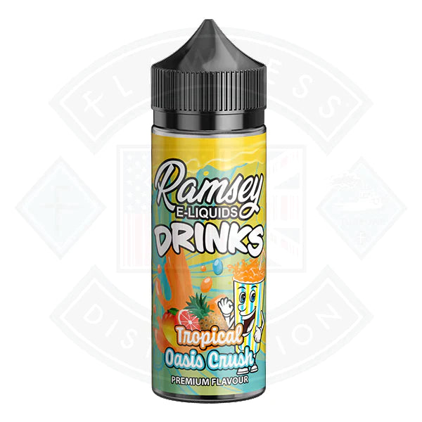 Ramsey Drinks - Tropical Oasis Crush 0mg 100ml Shortfill