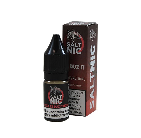 Ruthless Salt Nic Ez Duz It 10ml