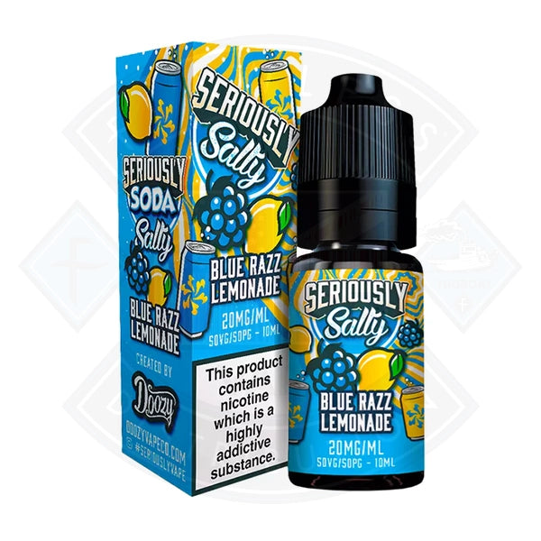 Seriously Salty Sodas Blue Razz Lemonade 10ml