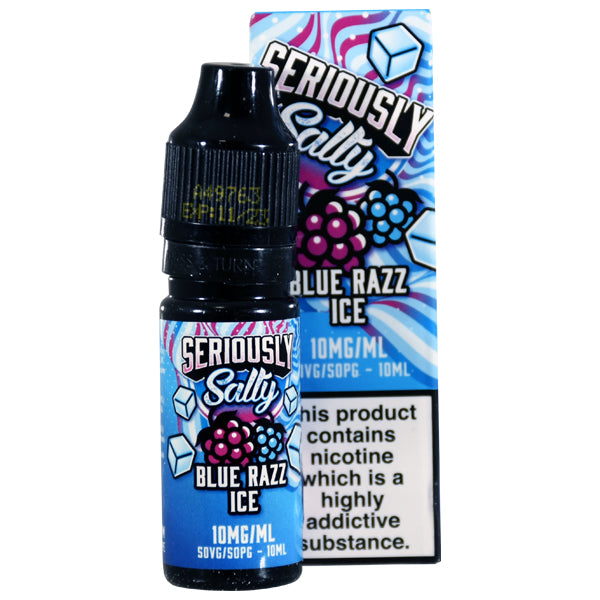 Doozy Vape Seriously Salty - Blue Razz Ice 10ml