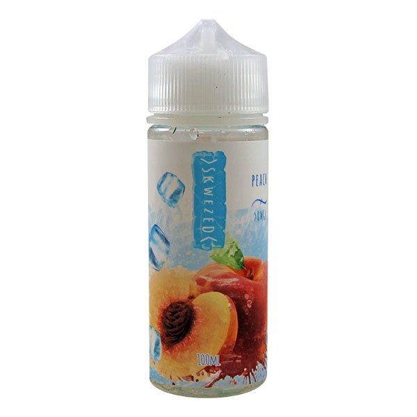 Skwezed - Peach Ice 0mg 100ml Shortfill