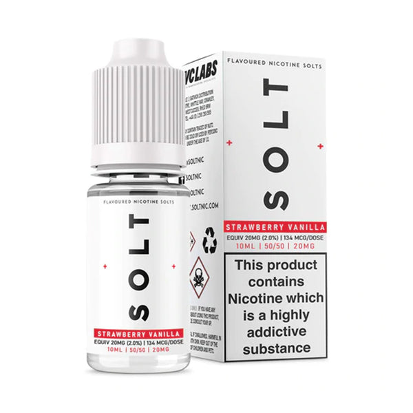 SOLT Strawberry Vanilla Nic Salt 10ml