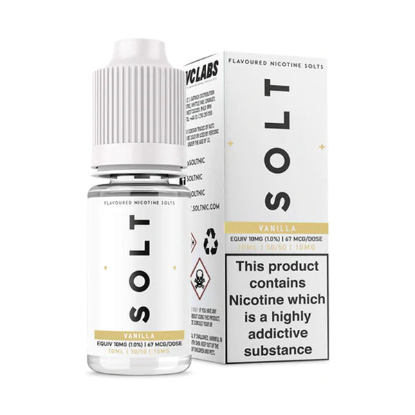 SOLT Vanilla Nic Salt 10mg 10ml