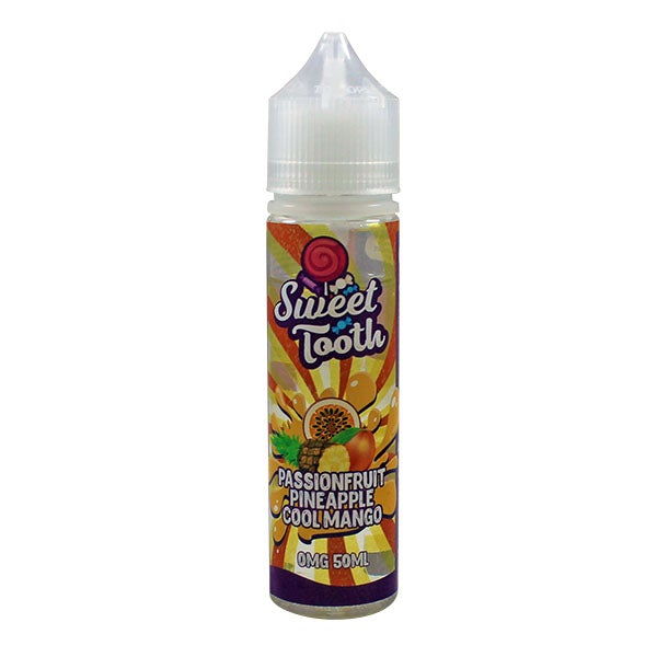 Sweet Tooth Passion Fruit Pineapple Cool Mango 50ml 0mg Shortfill