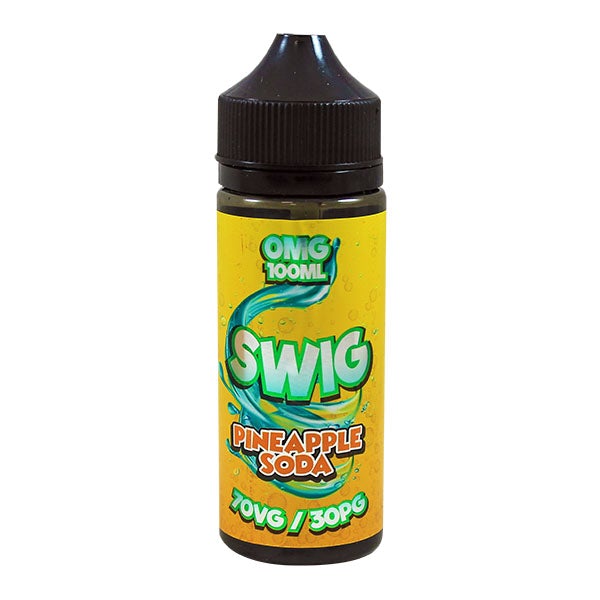 Swig Pineapple Soda 100ml 0mg shortfill e-liquid