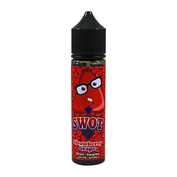 Swot Strawberry Grape 0mg 50ml Shorfill