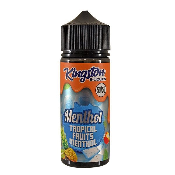 Kingston Menthol Tropical Fruits 0mg 100ml 50/50 Shortfill E-Liquid