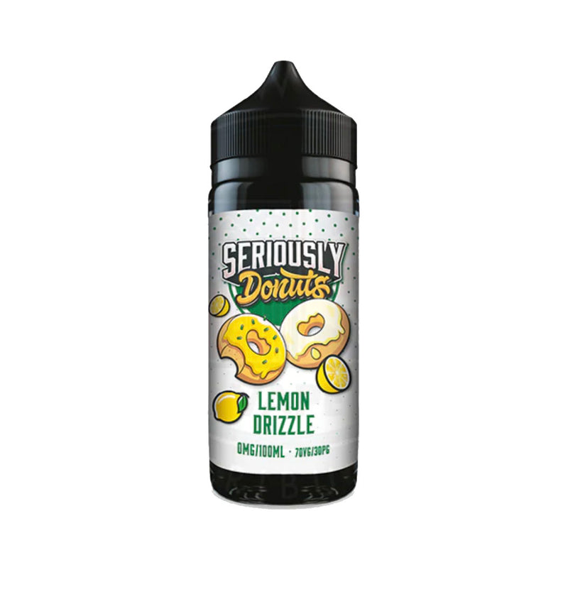 Seriously Donuts Lemon Drizzle 0mg 100ml Shortfill