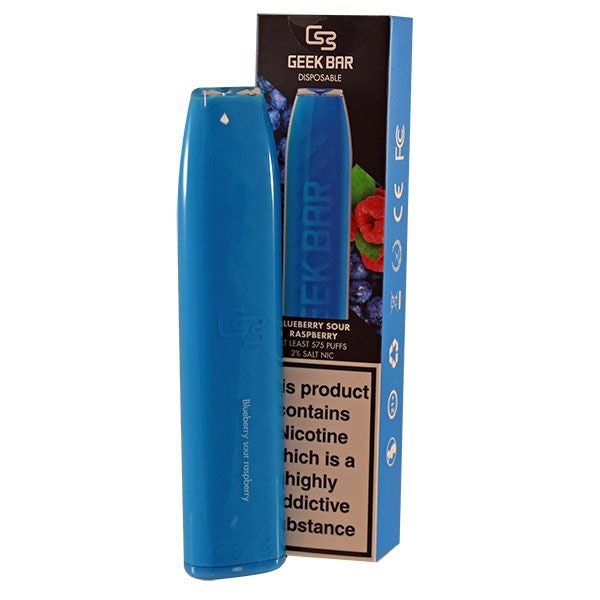 Geek Bar Disposable Device Blueberry Sour Raspberry 2% Salt Nic/2.0ml