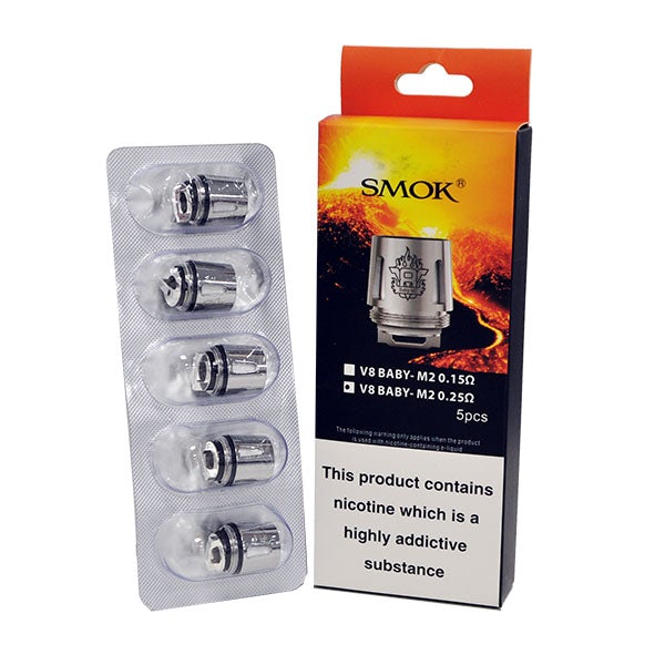 SMOK TFV8 V8 BABY M2 REPLACEMENT COILS (5PACK)