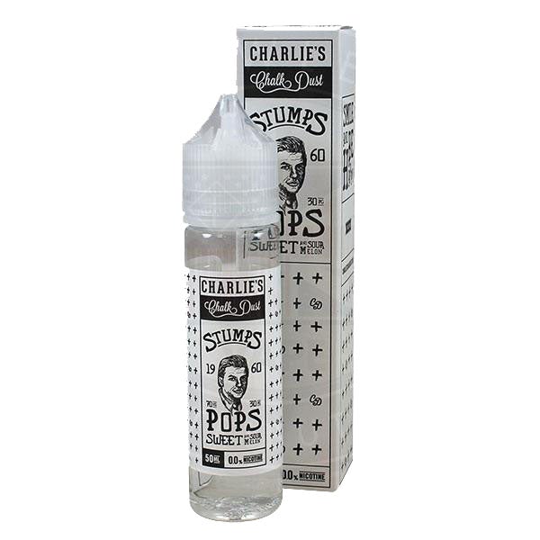 Stumps 1960 Pops - Sweet & Sour Melon 50ml 0mg by Charlie's Chalkdust shortfill