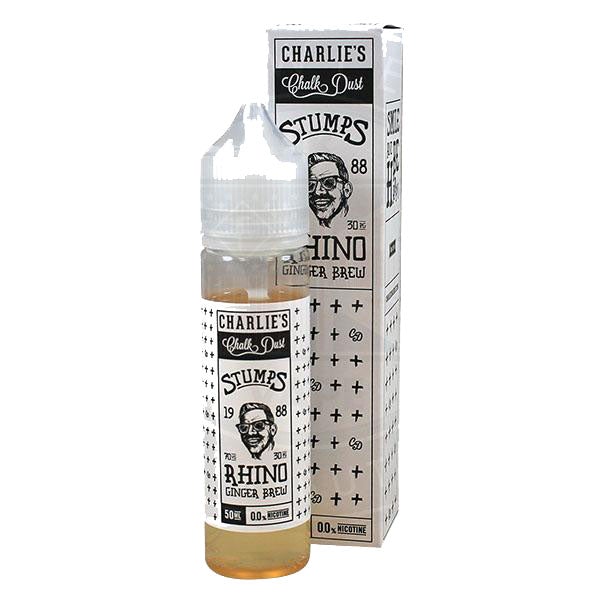 Stumps 1988 Rhino - Ginger Brew 50ml 0mg by Charlie's Chalkdust shortfill