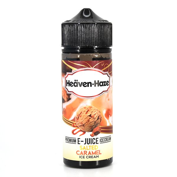 Heaven Haze Salted Caramel Ice Cream 0mg 100ml Shortfill