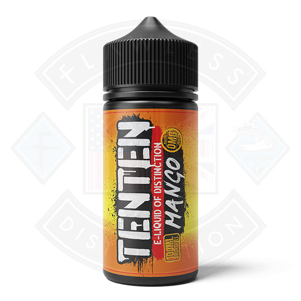 TENTEN E-Liquid of Distinction Mango 0mg 100ml Shortfill