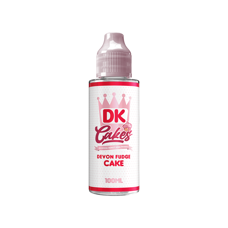 Donut King Cake - Devon Fudge Cake 0mg 100ml Shortfill