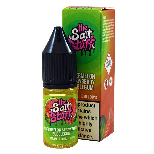 The Salt Stuff - Watermelon Strawberry Bubblegum Nic Salt 10ml