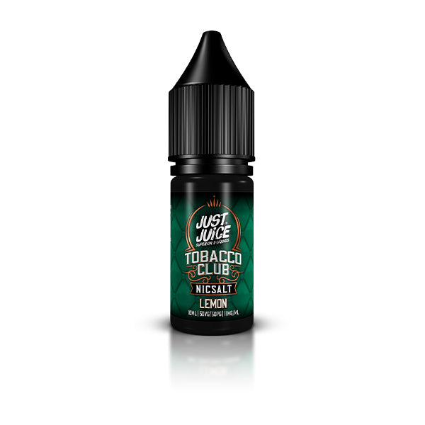 Just Juice Tobacco Club Lemon Nic Salt 10ml E-Liquid