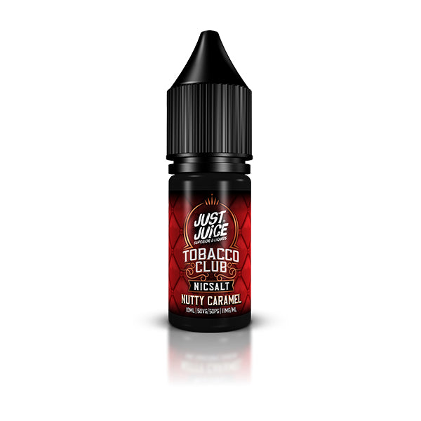 Just Juice Tobacco Club 50/50 Nutty Caramel 10ml