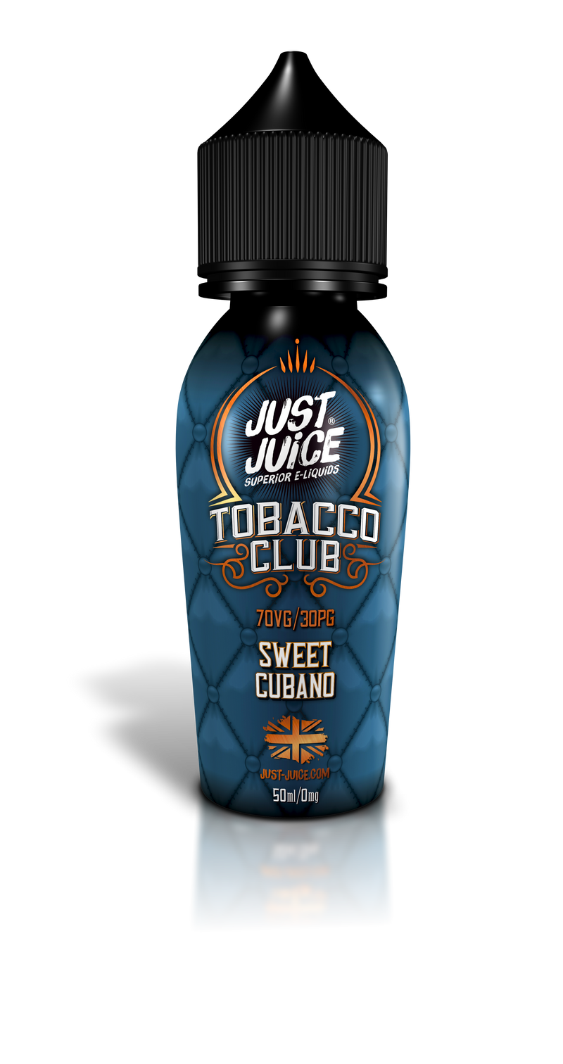 Just Juice Tobacco Club Sweet Tobacco 0mg 50ml Shortfill