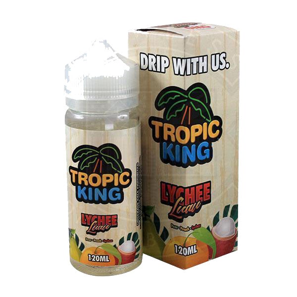 Lychee Luau E liquid by Tropic King 100ml Short fill