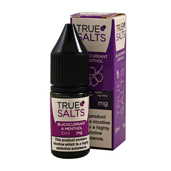 True Salts Blackcurrant A Menthol 10ml