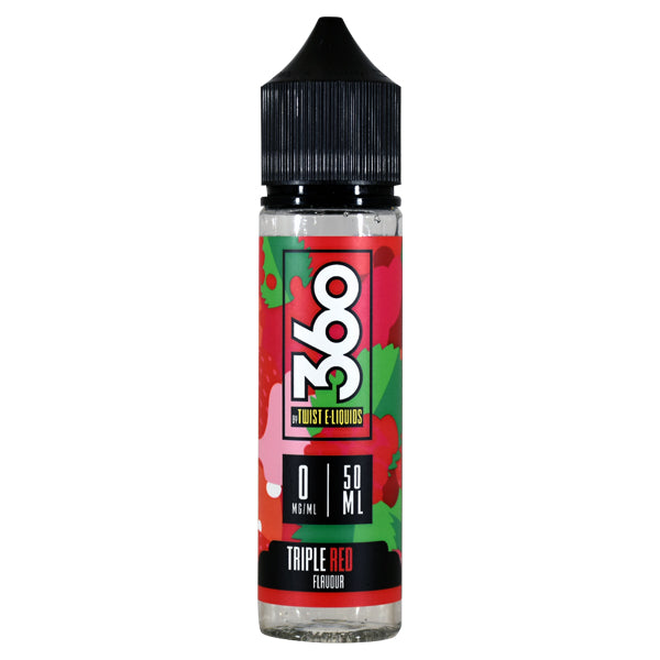 Twist 360- Triple Red 0mg 50ml Shortfill