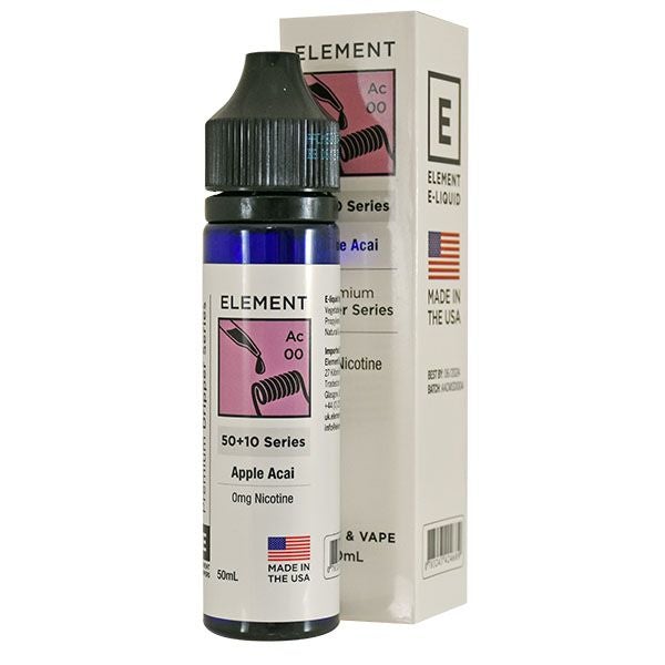 Element E-Liquid - Apple Acai 0mg 50ml Shortfill